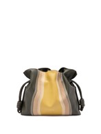【直営・関税送料込】Flamenco Landscape m Medium Flamenco clutch Landscape in nappa calfskin Brown - LOEWE
