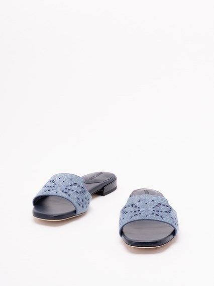 サンダル・ミュール Jimmy Choo Cece Mule Ii 60 Cece Mule ll 60|銀色混色閃粉面料鞋| JIMMY CHOO