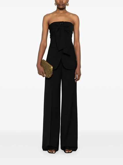 ワンピース Max Mara Max Mara Pianoforte Managua Dress MAX MARA: Pianoforte dress in satin with train - Black | Max