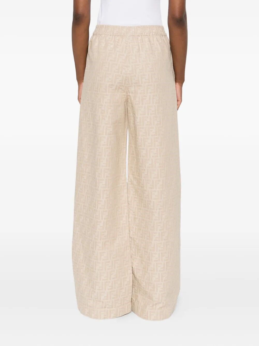 パンツ FENDI FF CHAMBRAY PANTS fendi `ff chambray` pants available on Spinnaker - 52762