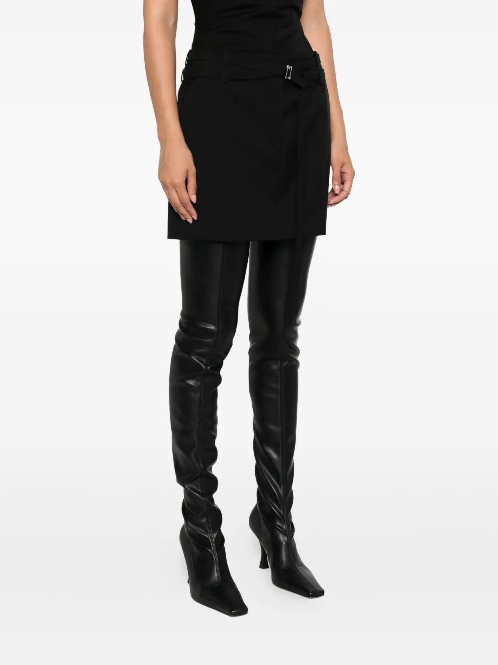 ミニスカート SPORTMAX Women Mini Skirts 2512771011600 002 Black sportmax mini skirt available on Spinnaker - 52797