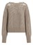 Ermanno Scervino Cropped Turtle-Neck Sweater