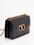 Valentino Garavani `Vain` Leather Shoulder Bag