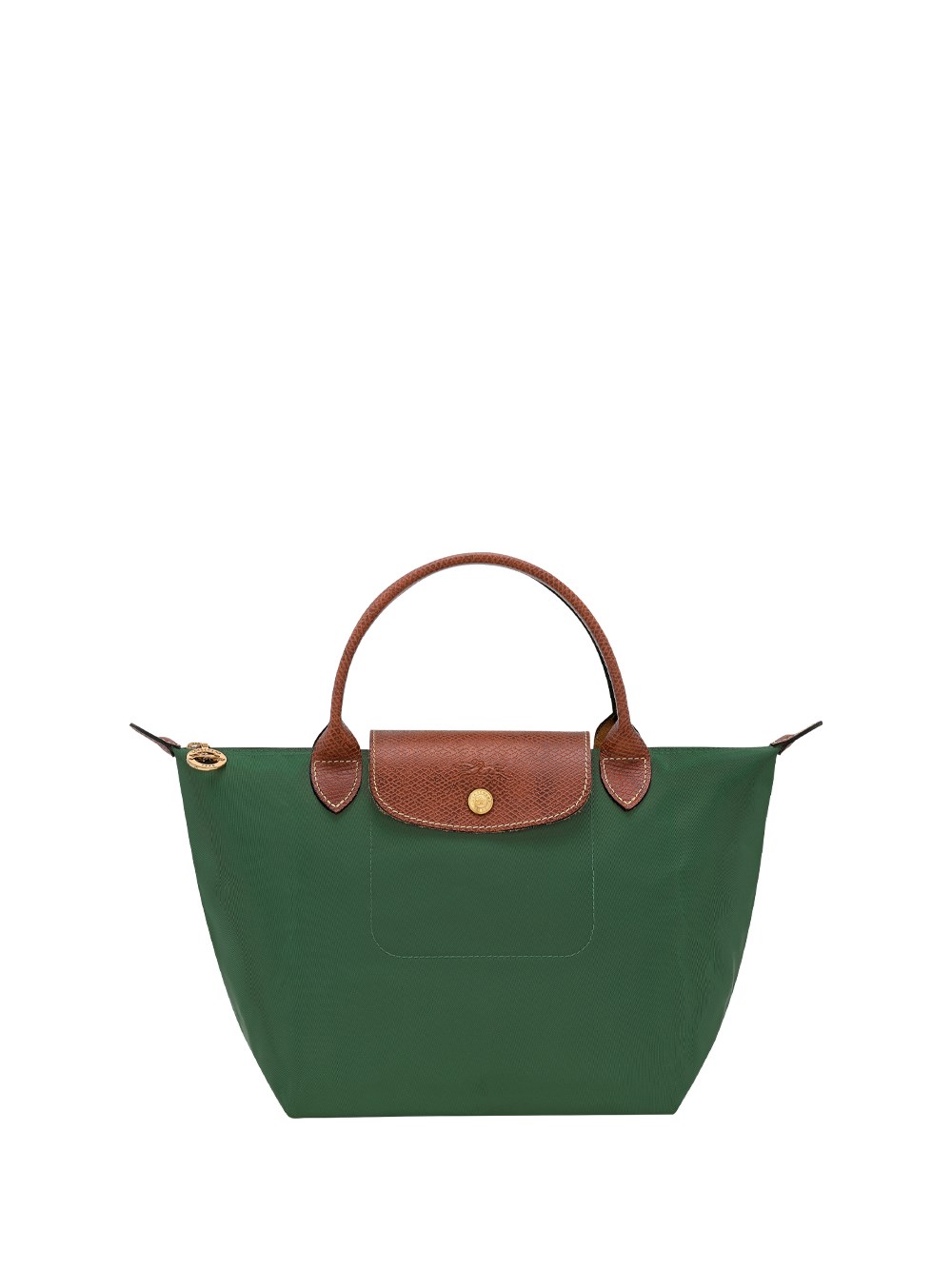 Longchamp `le Pliage Original` Small Handbag In Green