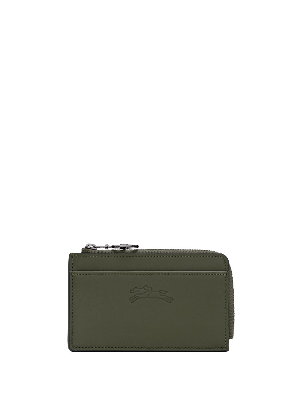 Longchamp `le Pliage Xtra` Card Holder In Green