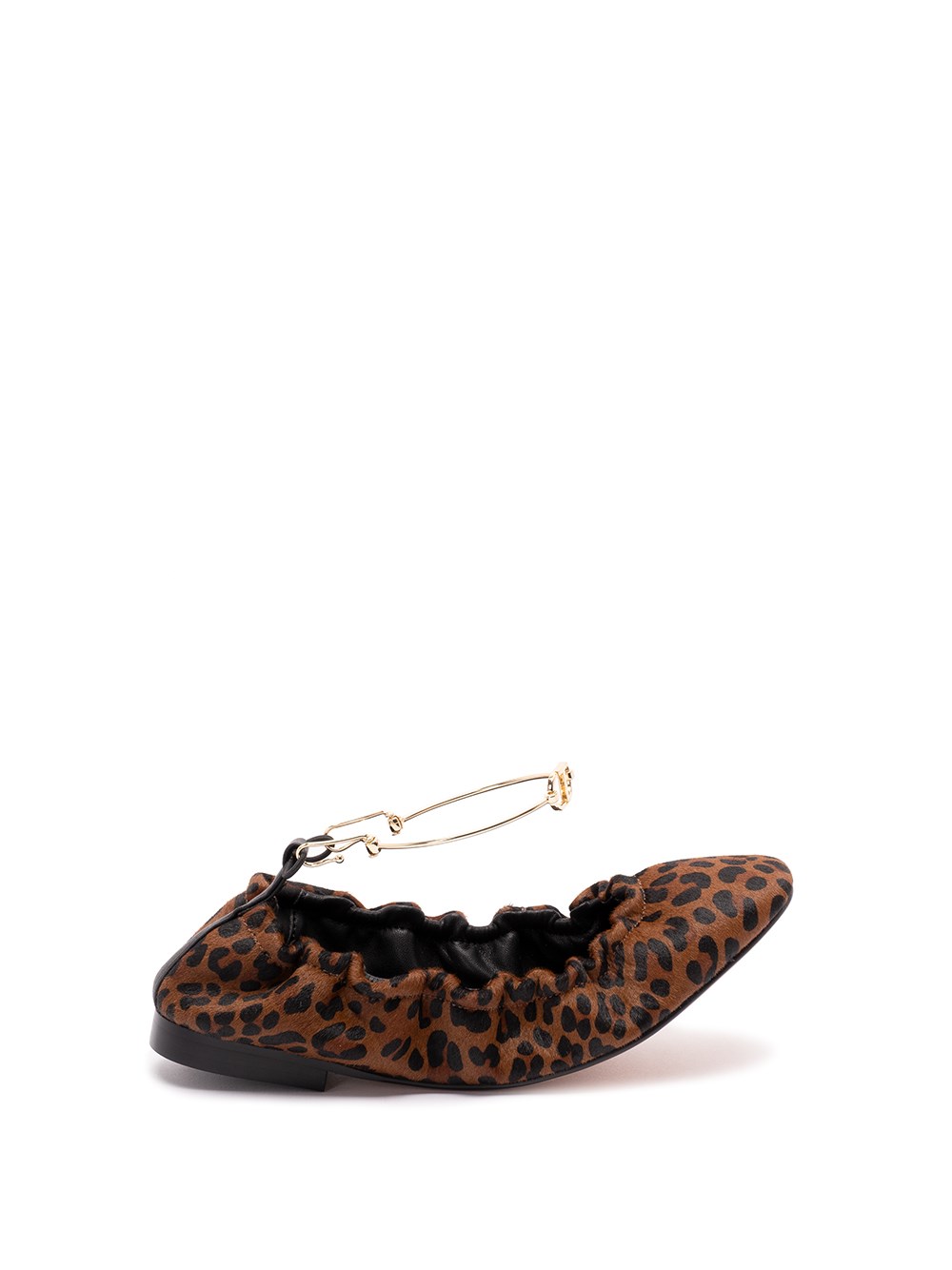 Twinset Ballerinas In Brown