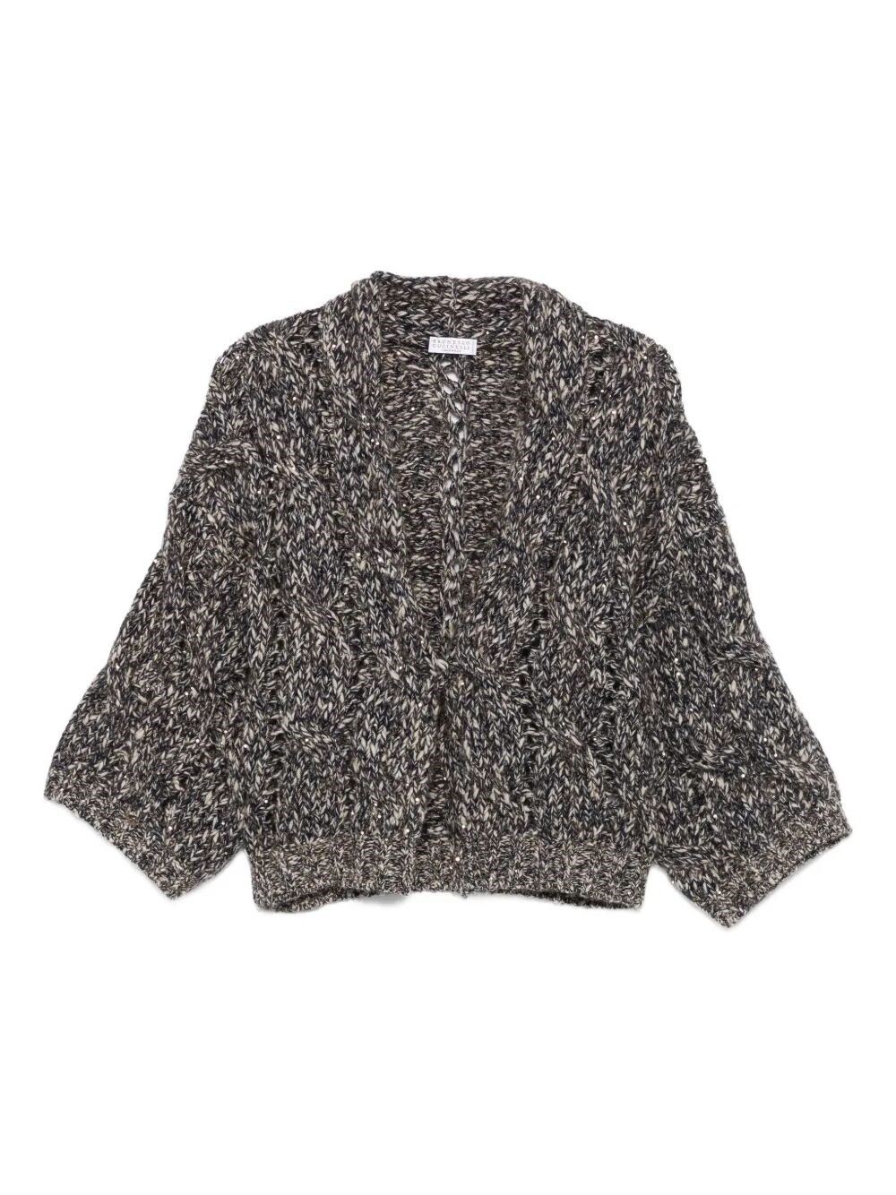Brunello Cucinelli Cardigan In Blue