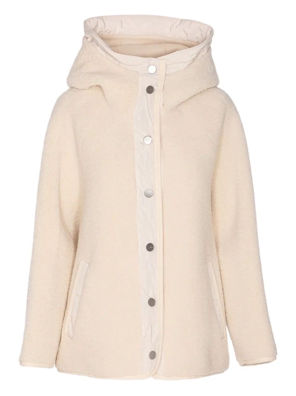 Pinko White Polyester Clothing Jackets In Gold