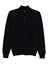 Drumohr Long Sleeve Mock-Neck Zip Sweater