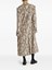 Rotate Printed Faux Fur Skirt