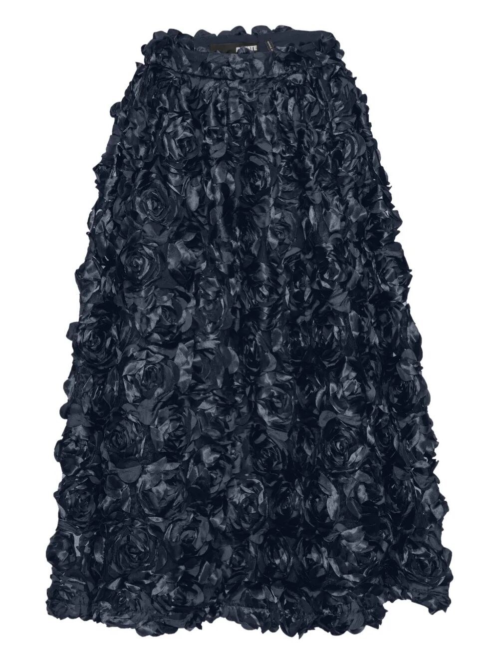 Rotate Birger Christensen Maxi `sun` Skirt In Blue