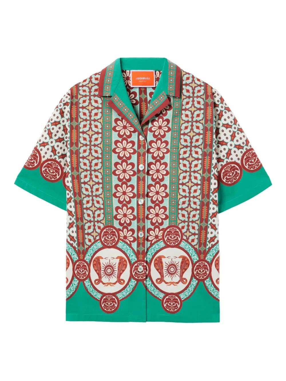 La Doublej Bowling Shirt In Multi