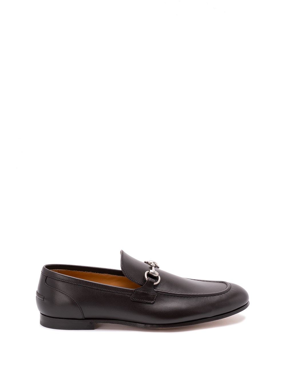 Gucci Leather Slip-on Loafers With Iconic Horsebit Detail In Brown