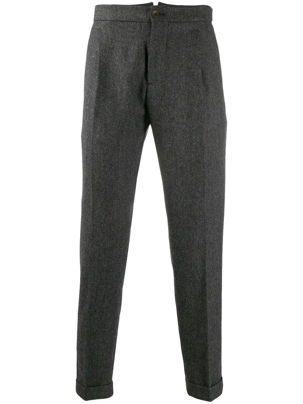Berwich Relaxed Fit Pants In Gray