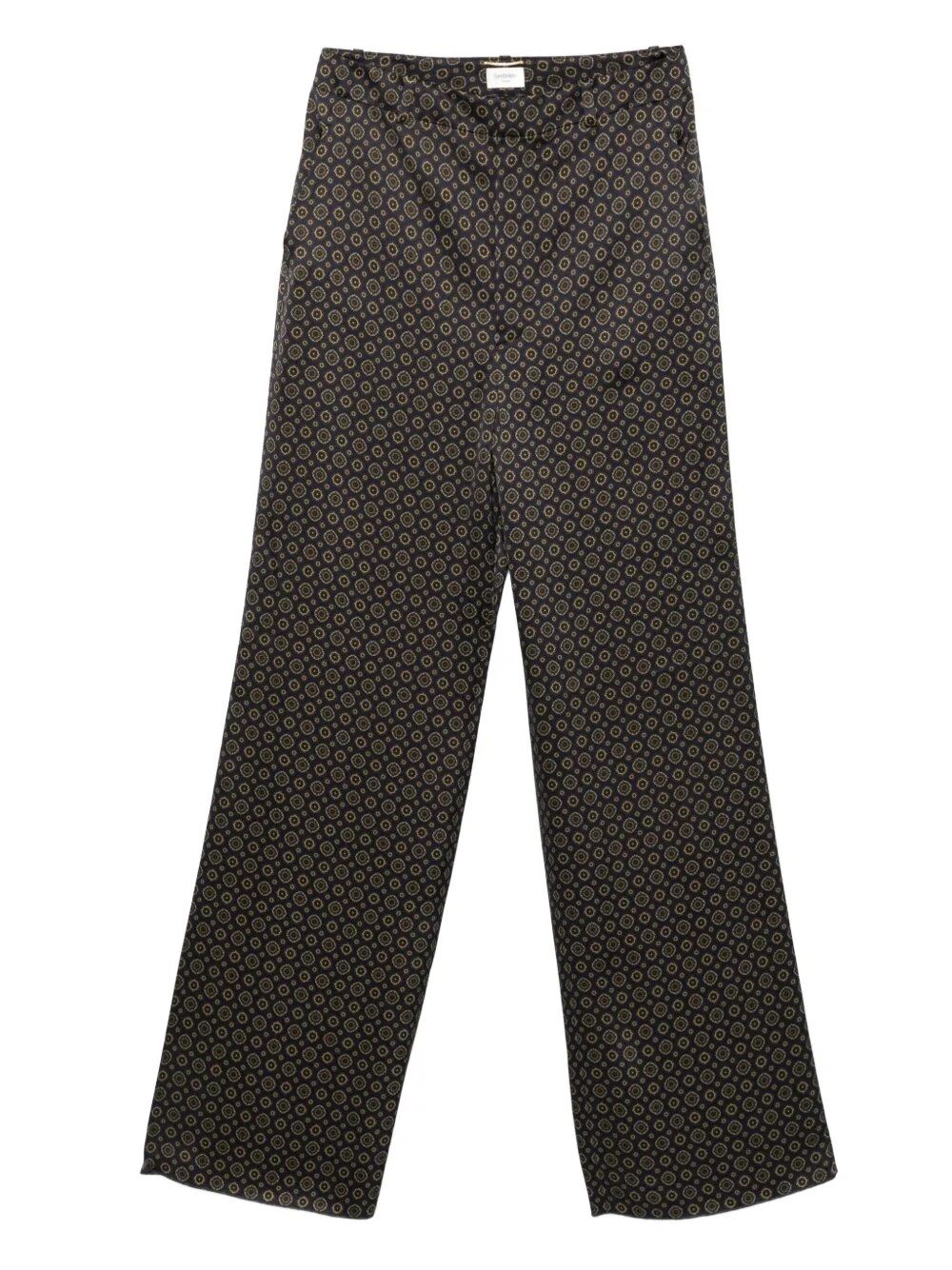 Saint Laurent Pants In Green