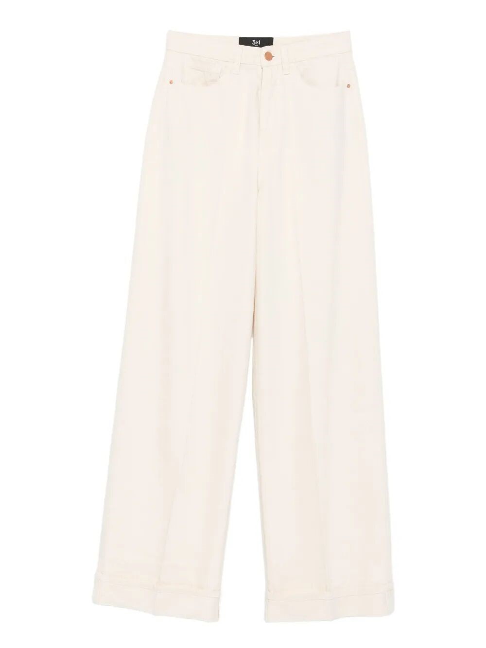 3x1 `flip Cuffed` Jeans In Sand