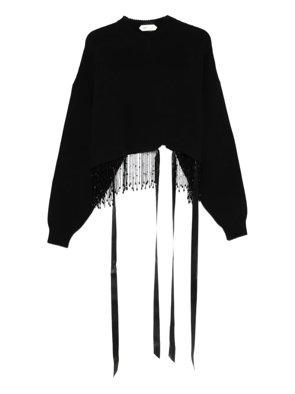 Alberta Ferretti Alberta Ferreti Wool Blend Sweater In Black