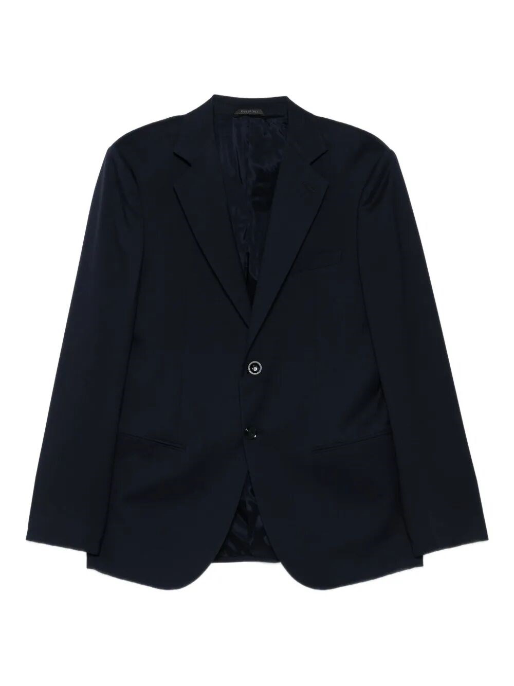 Giorgio Armani Single-breasted Blazer In Blue