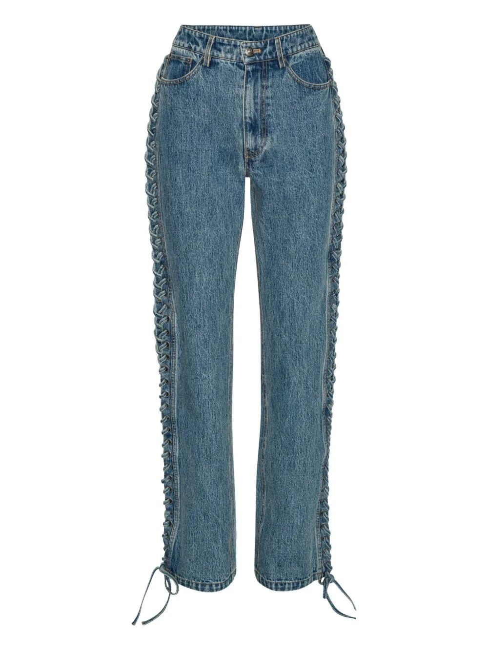 Rotate Birger Christensen Jeans Rotate Woman Color Black In Black