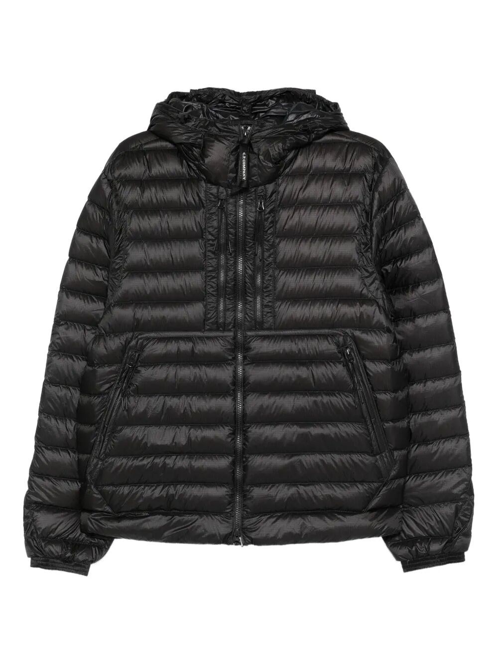 C.p. Company D.d. Shell Goggle Down Jacket In Black