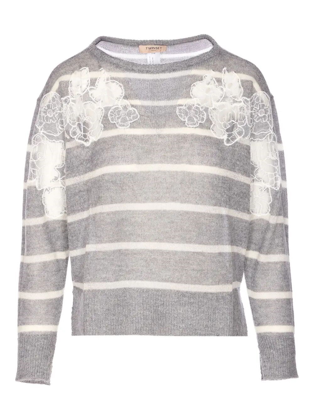 Twinset Jersey Clothing In Gray