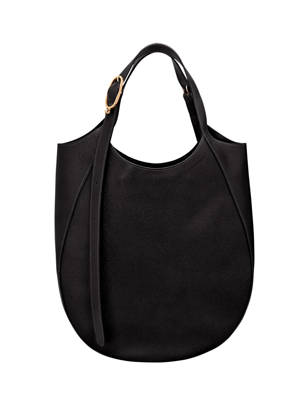 Longchamp Shopping Bag Xl Le Foulonné In Black