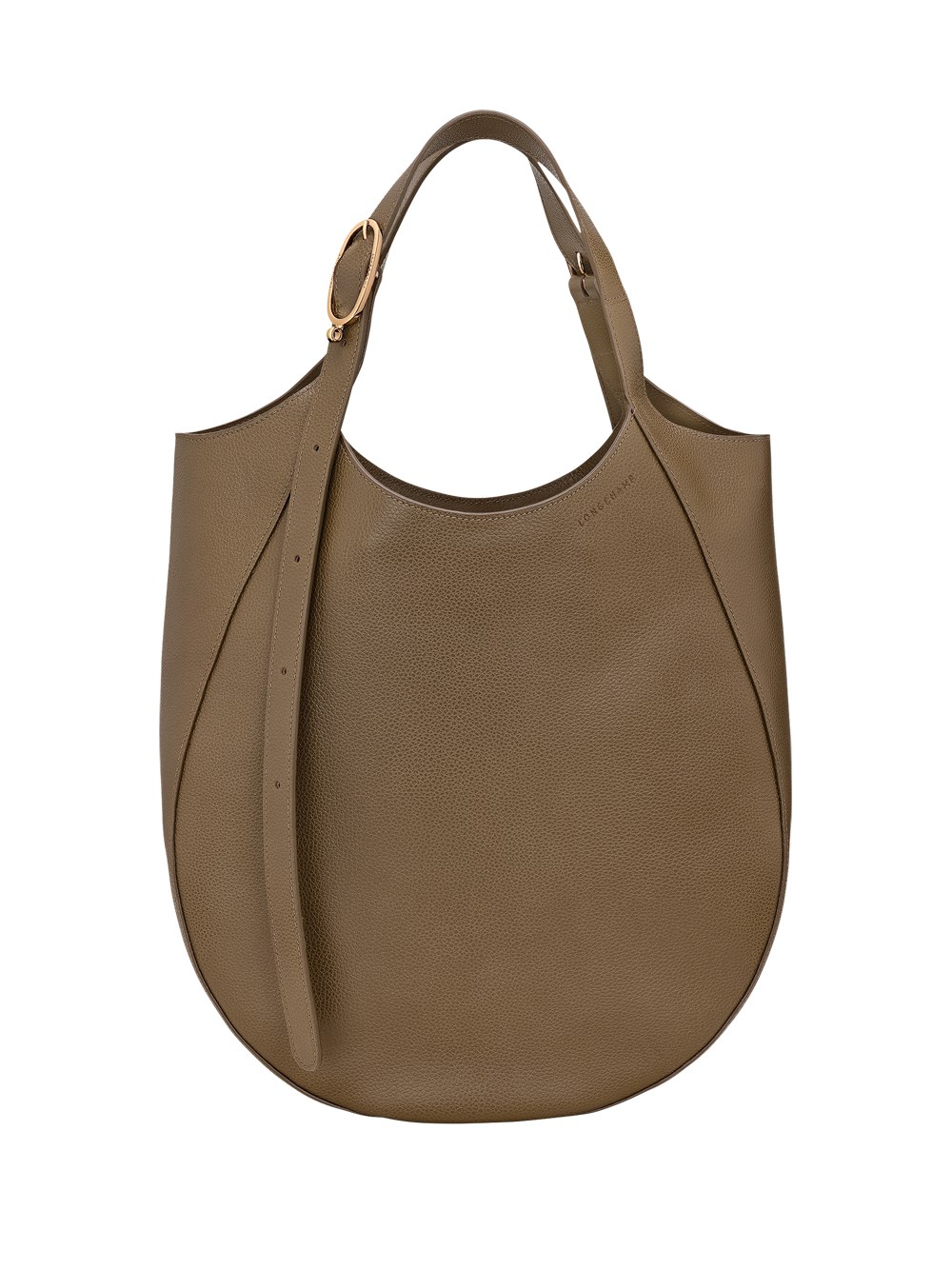 Longchamp `le Foulonné` Extra Large Hobo Bag In Green