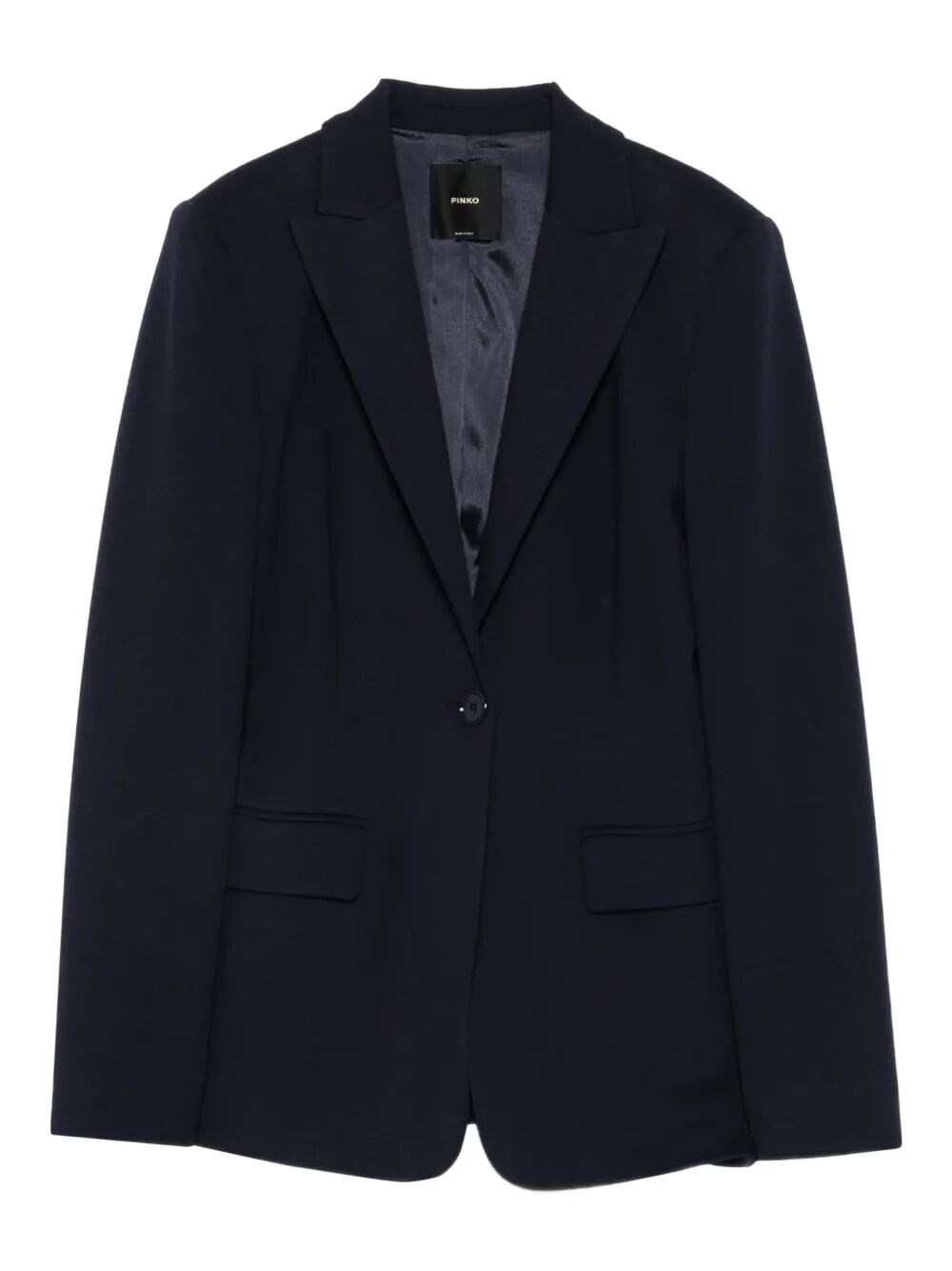Pinko Single-button Blazer In Blue