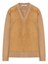 Prada V-Neck Sweater With Suede Details