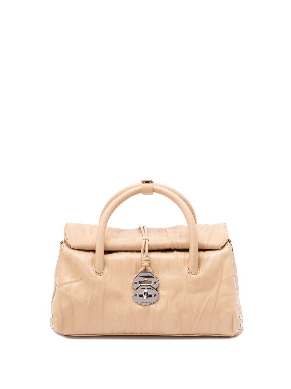 Zanellato Small Dotta Tote Bag In Sand