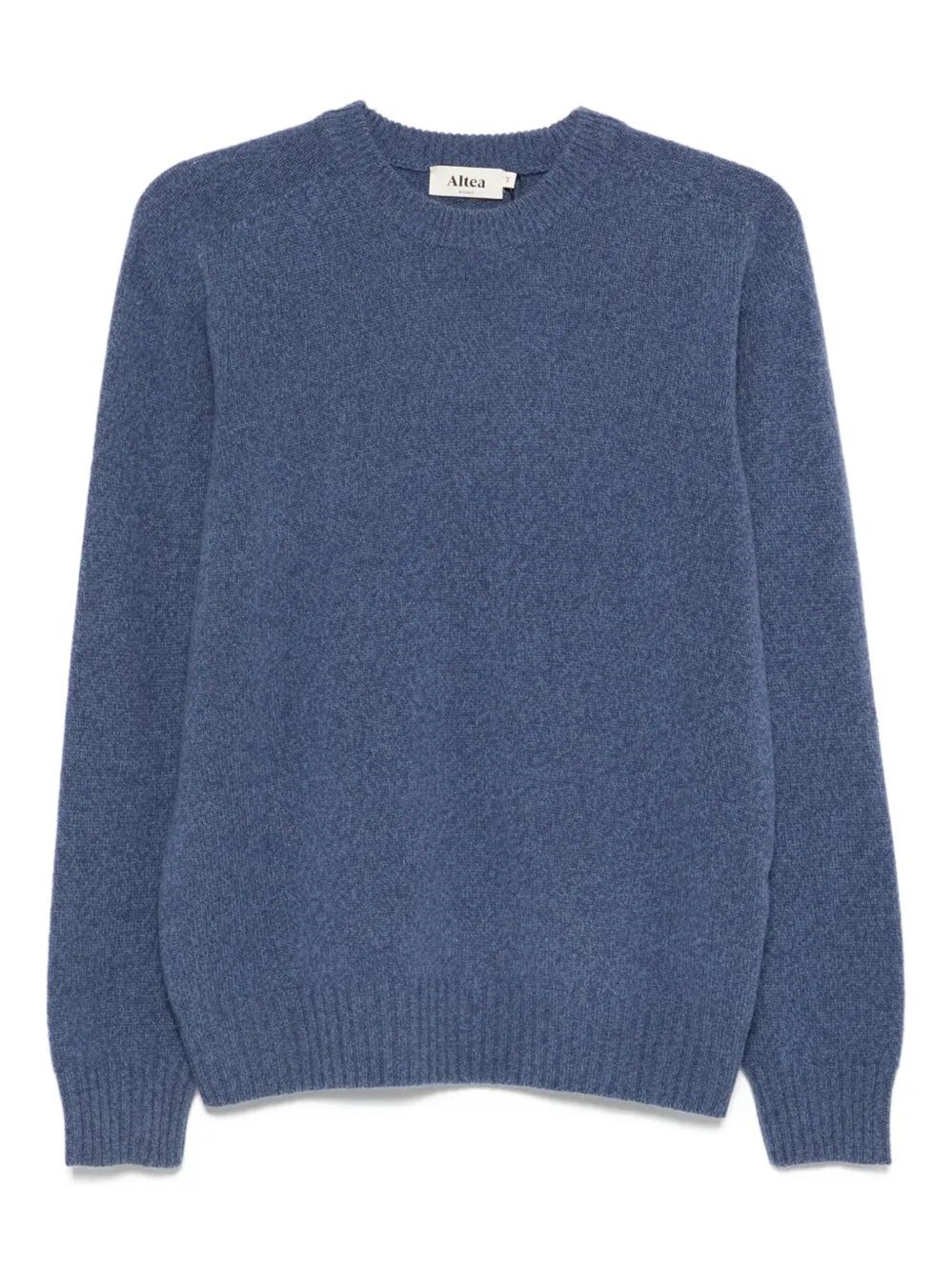 Altea Relaxed Fit Long Sleeve Crew-neck Sweater In Blue