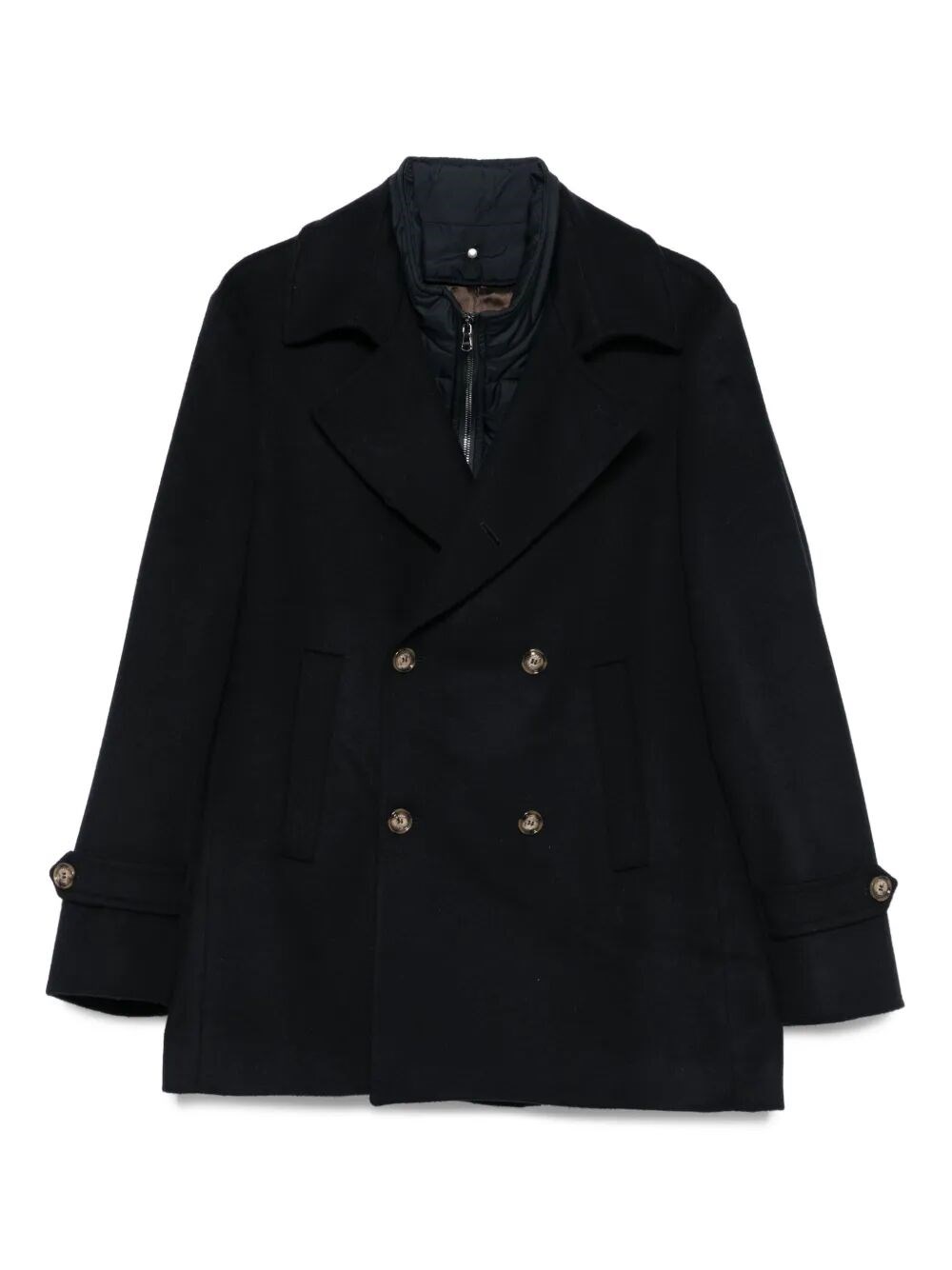 Barba Napoli Peacoat In Black