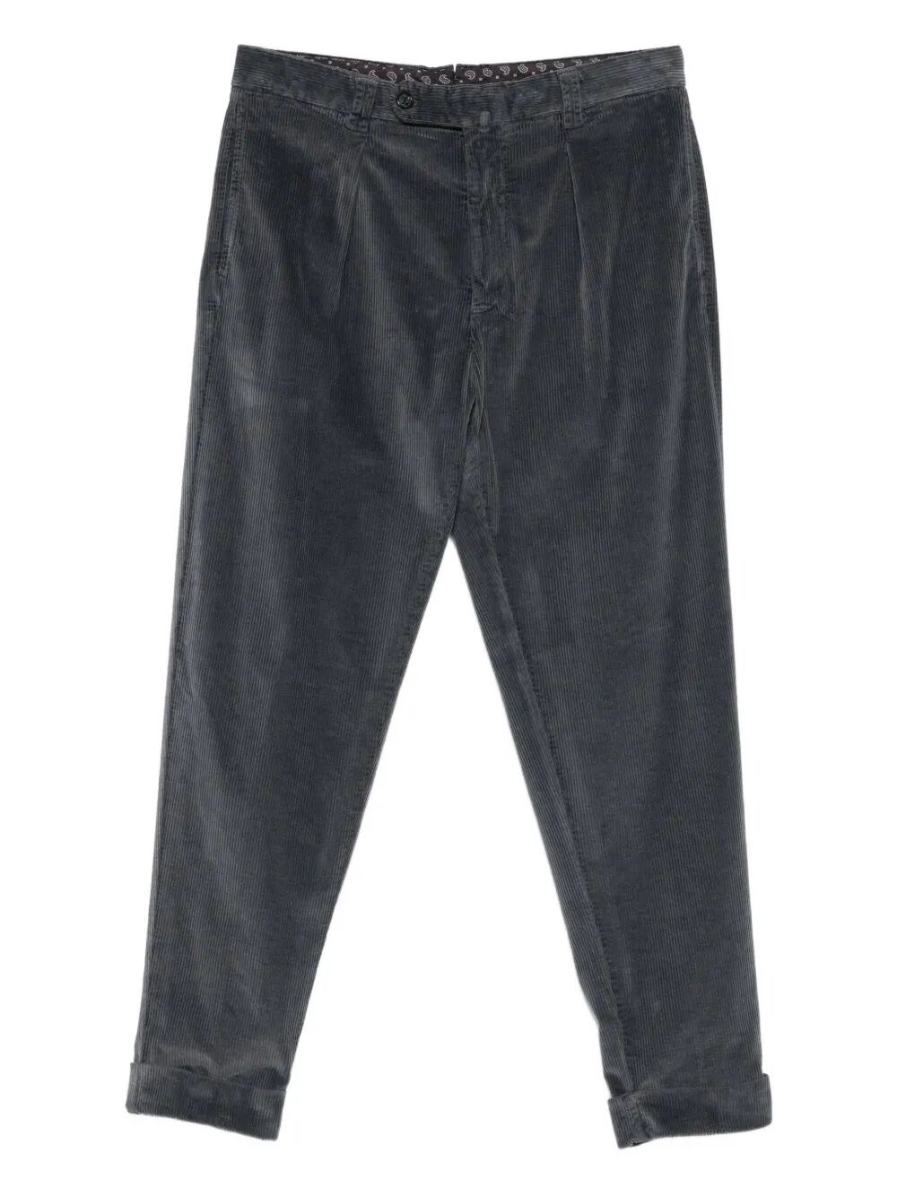 Berwich Oversize Fit Pants In Gray