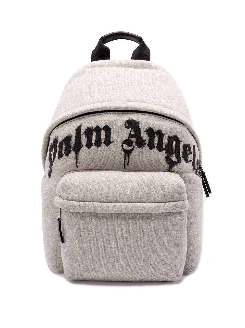 Palm Angels Graffiti-print Backpack In Gray