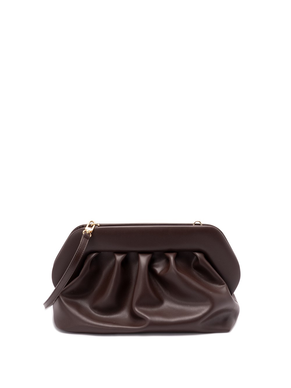 Themoire' `bios Vegan Fabric` Clutch Bag In Brown