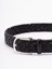 Orciani `Melange` Leather And Wool Belt
