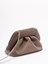 Themoirè `Tia Suede` Clutch Bag
