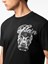 Philipp Plein Round-Neck T-Shirt `Glass Skull`
