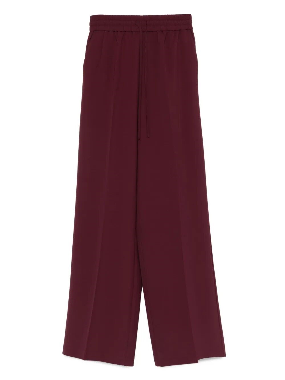Twinset Drawstring Trousers In Red