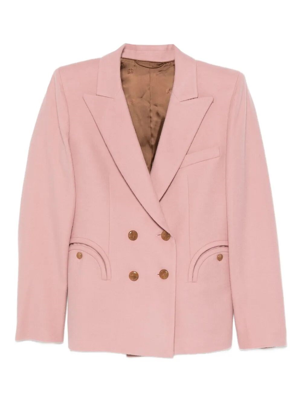 Blazé Milano `mystere Charmer` Blazer In Pink