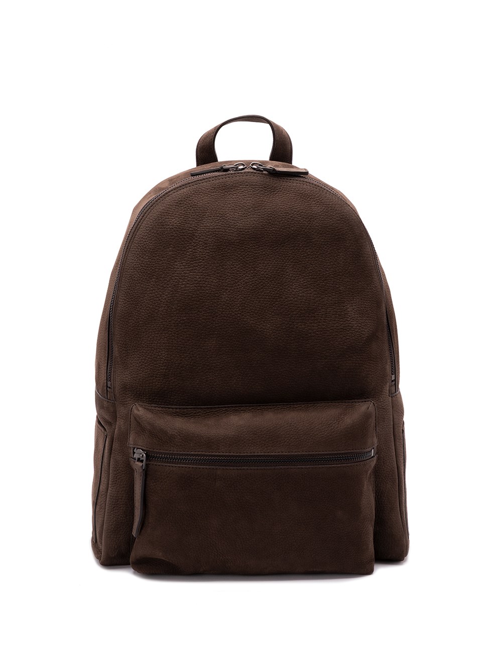 Orciani `nabucco` Leather Backpack In Brown