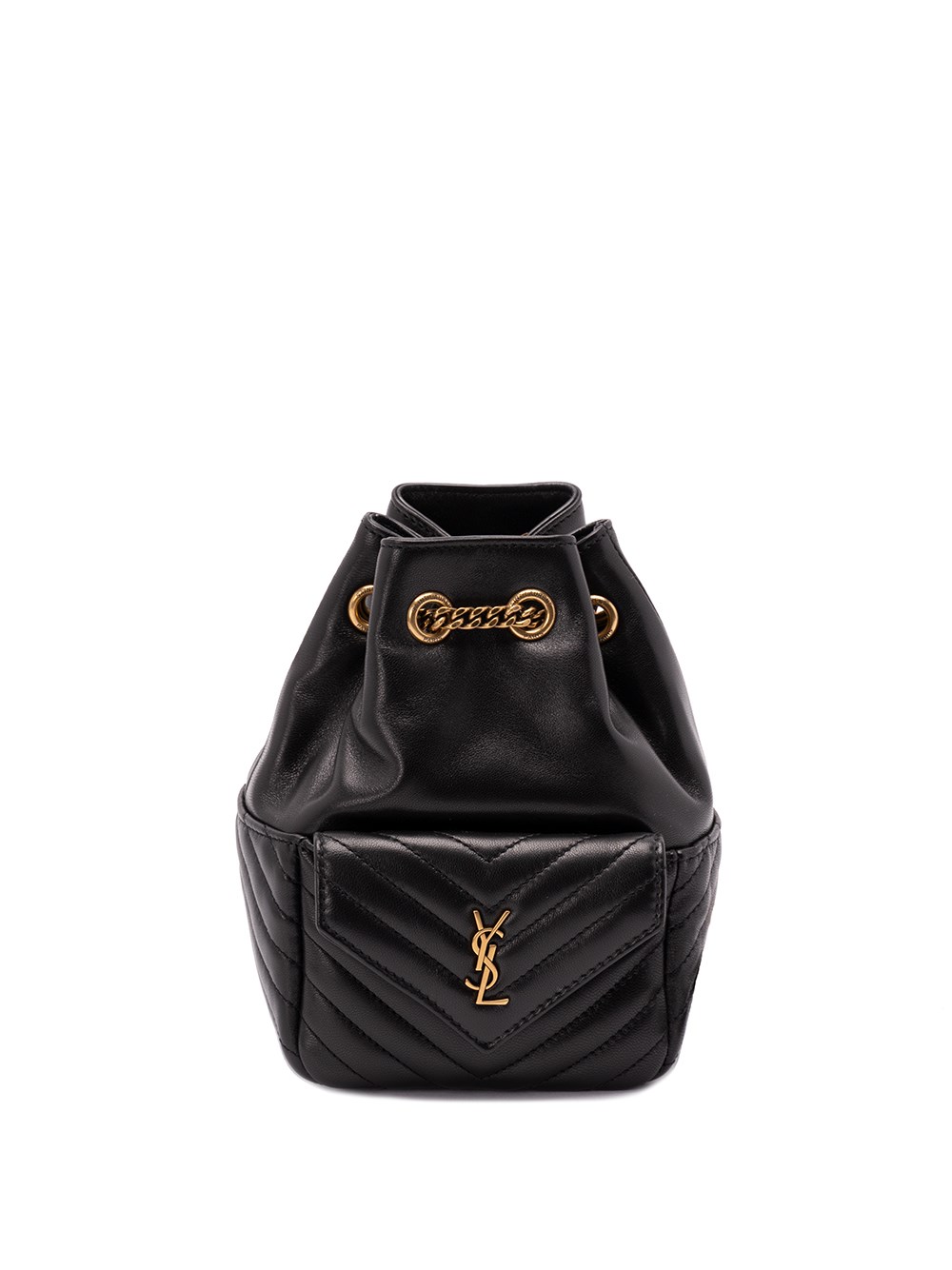 Saint Laurent Nano Bucket Bag In Black