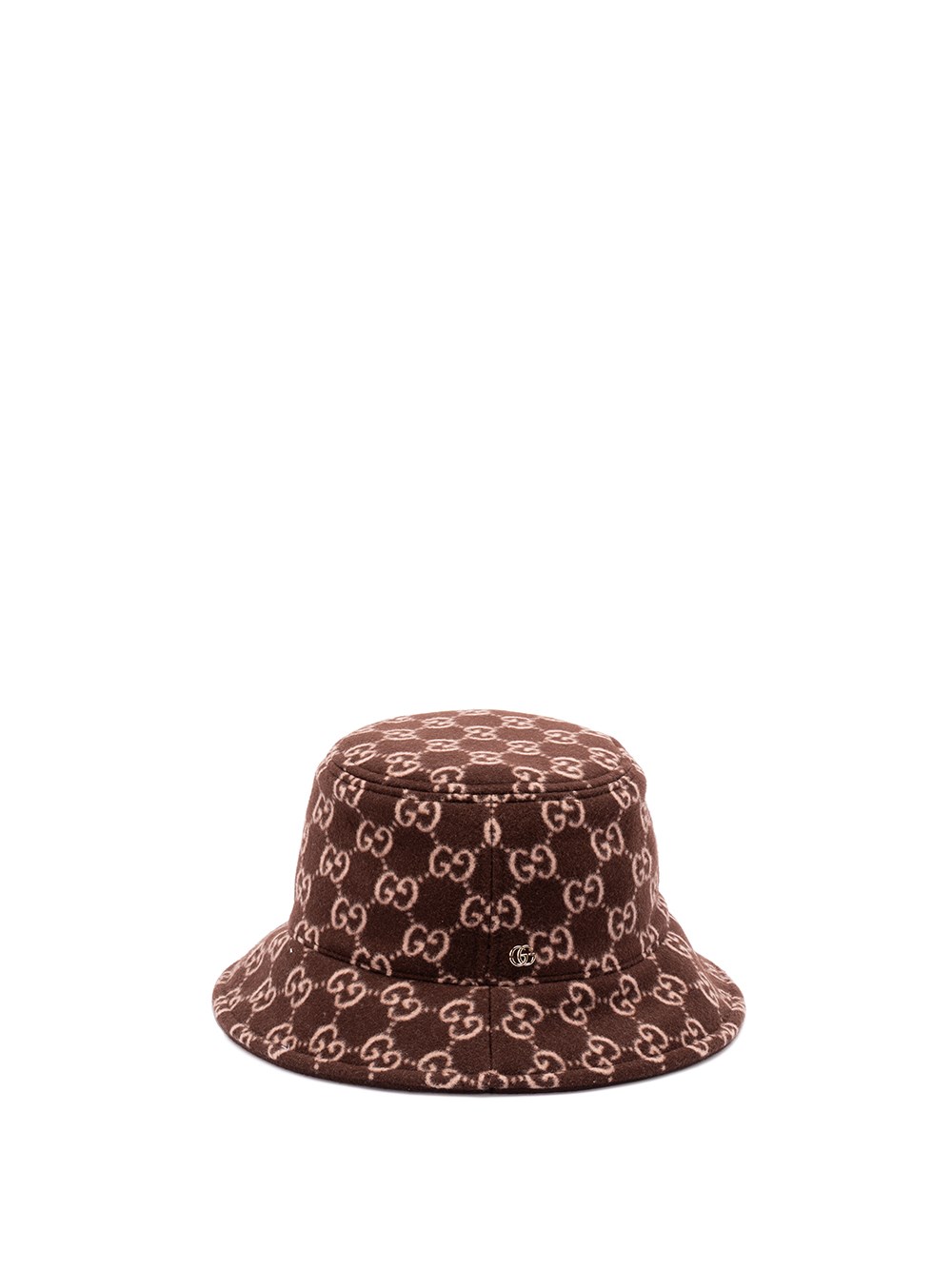 Gucci `giselle Bob Gg` Hat In Brown