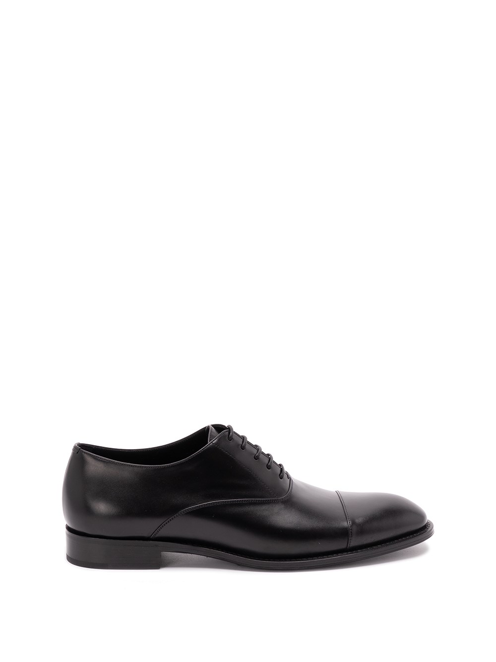Saint Laurent Leather Adrien Oxford Shoes In Black