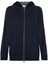 Brunello Cucinelli Hooded Sweatshirt With `Precious` Stripe