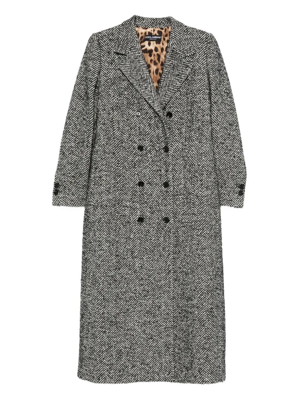 Dolce & Gabbana Coat In Gray