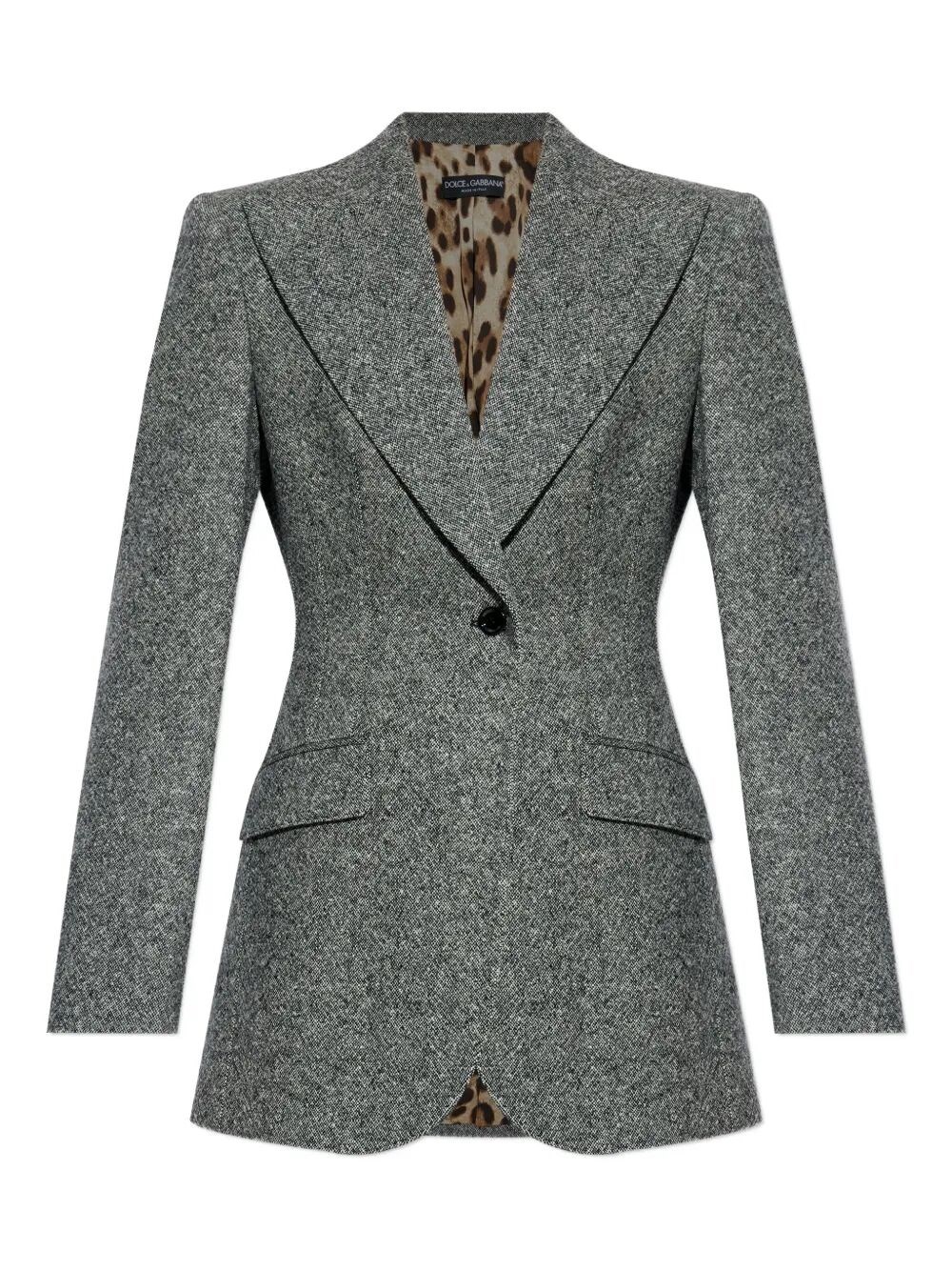 Dolce & Gabbana Jacket In Gray