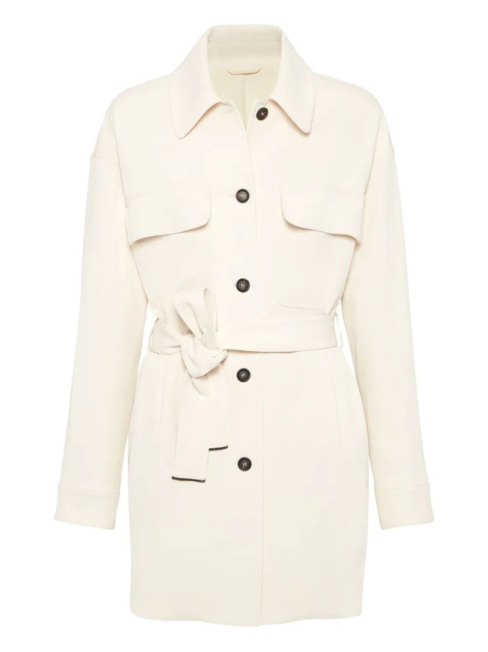 Brunello Cucinelli Jacket In Sand