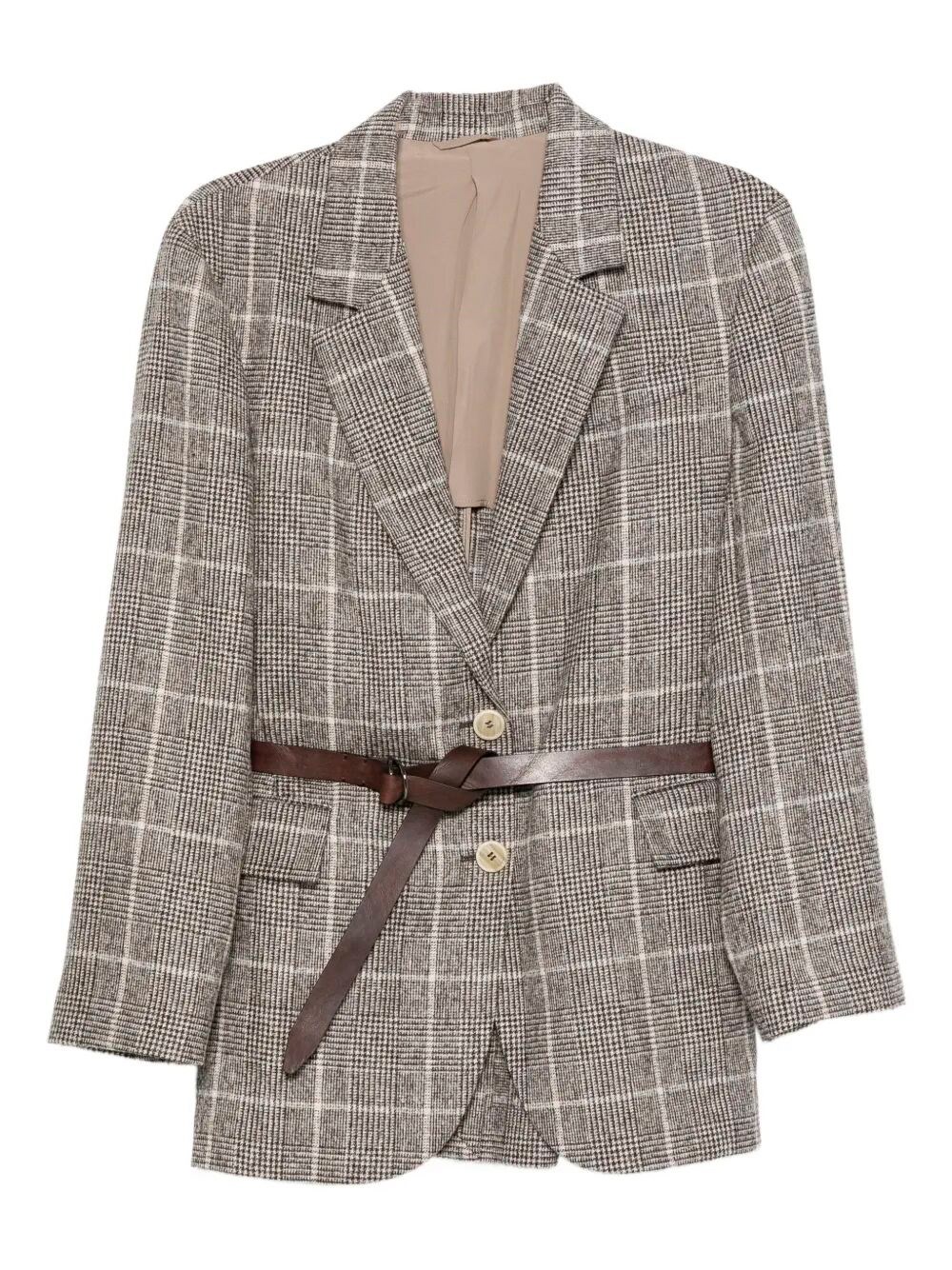 Brunello Cucinelli Suit-type Jacket In Brown