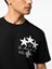 Philipp Plein Round-Neck T-Shirt Leather `Patch Stars`